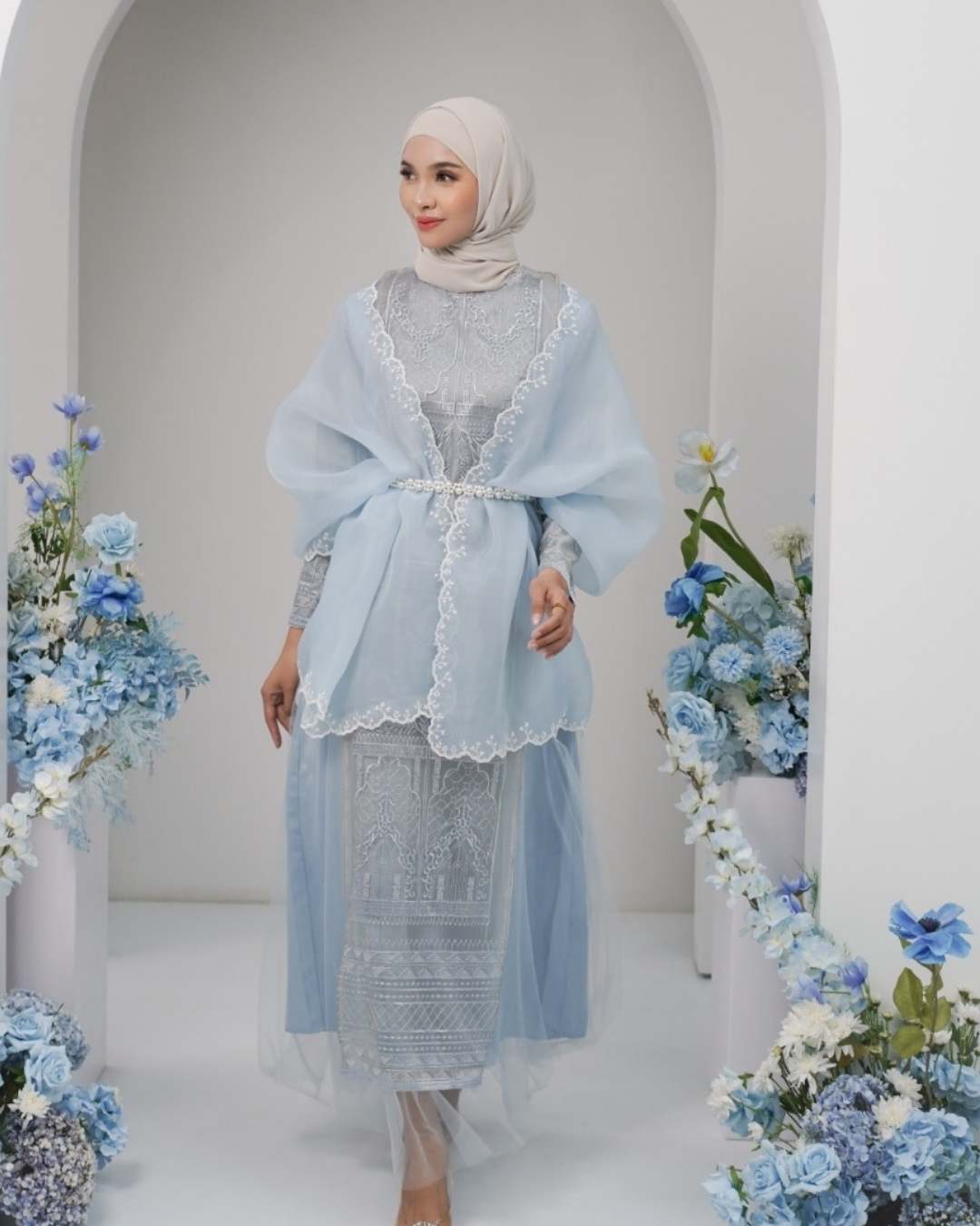 Safira dress in Blue