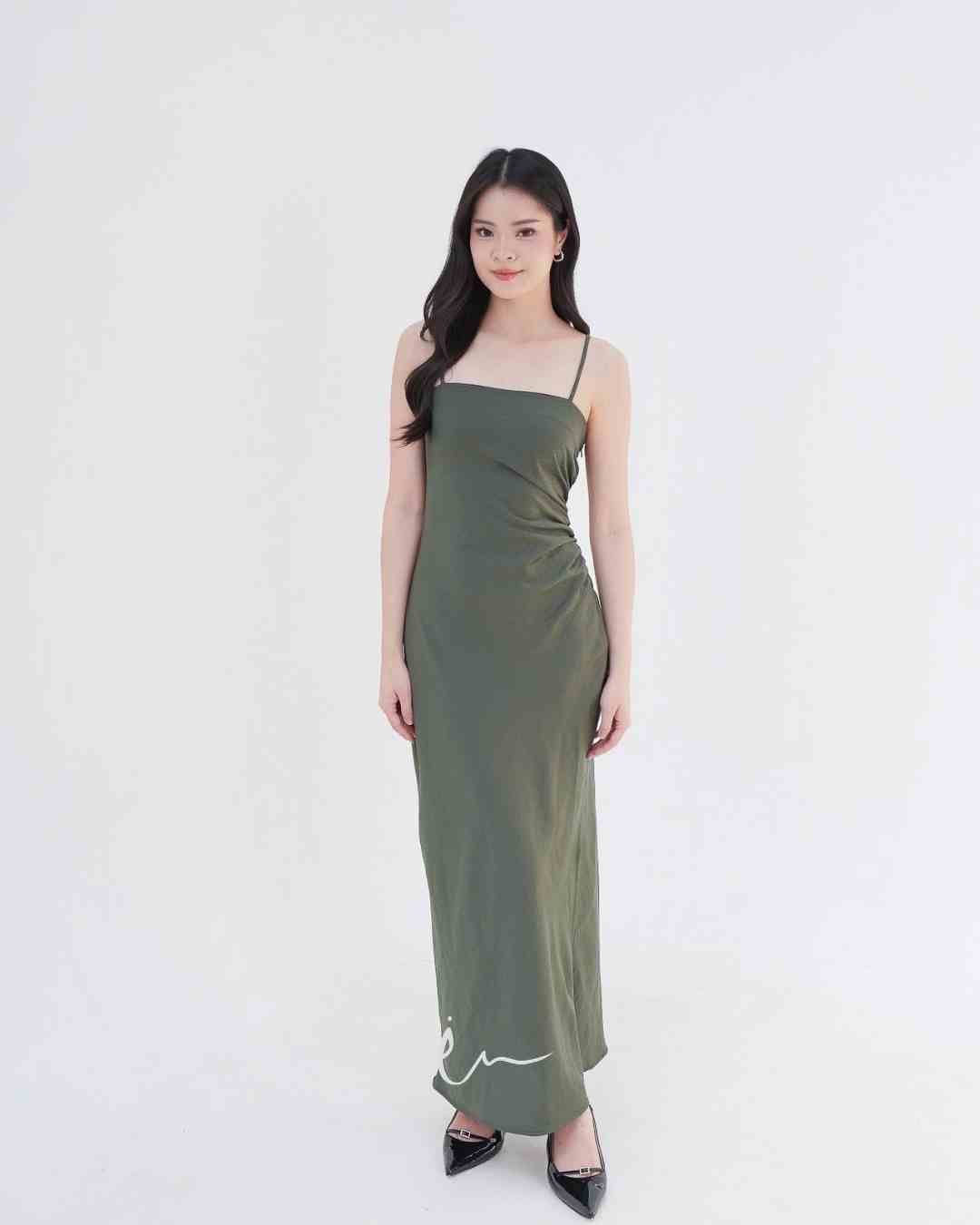 Siena Olive dress