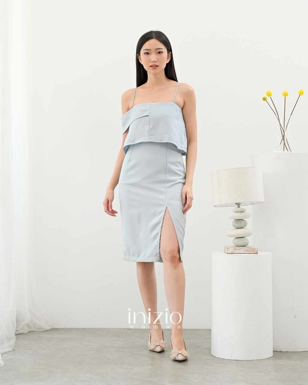 Diva dress in Baby Blue