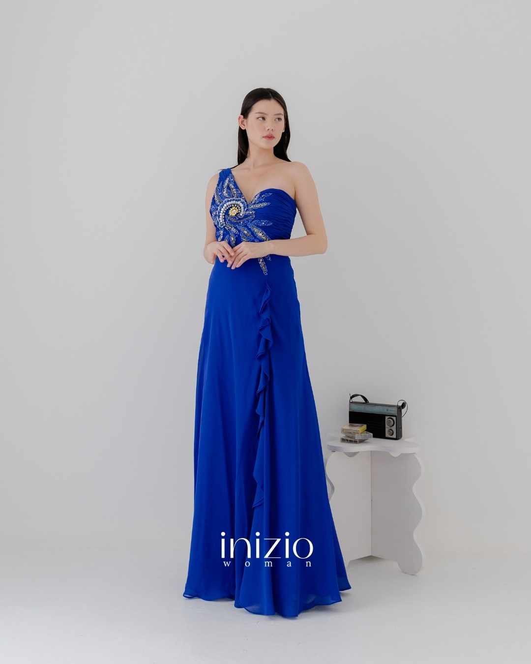 Gracia Blue Maxi dress