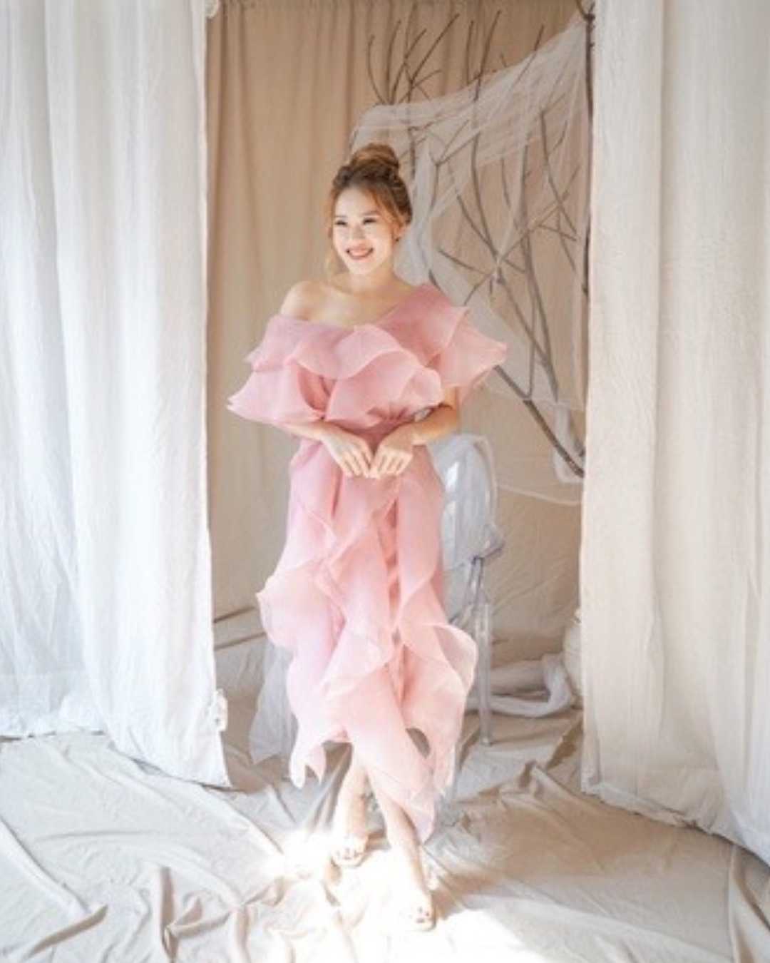 Brielle dress in Pink