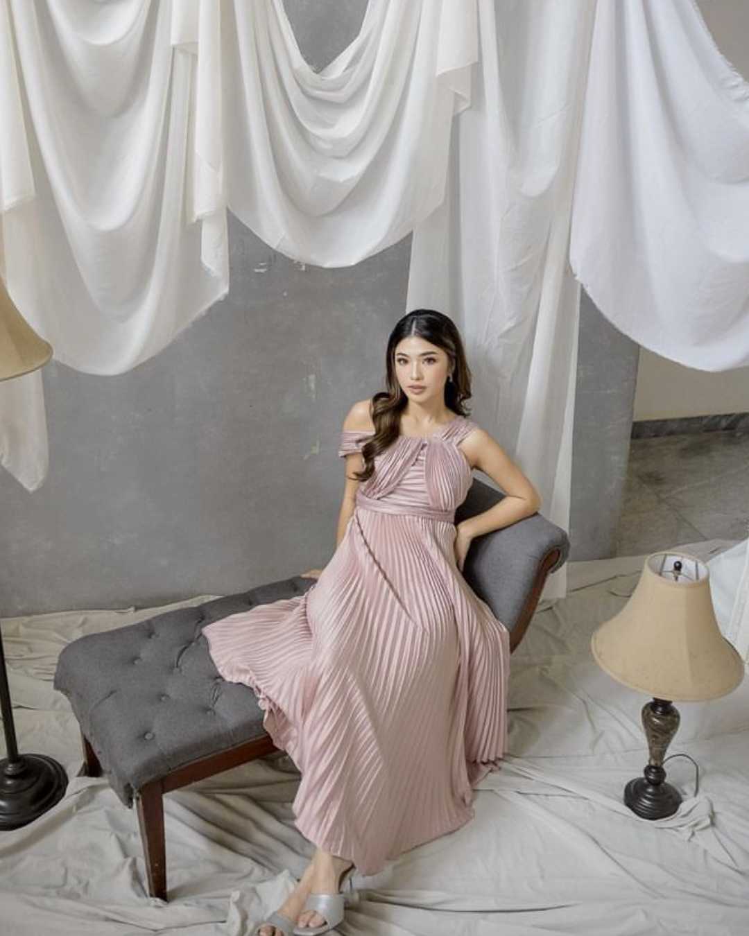 Natalie dress in Pink