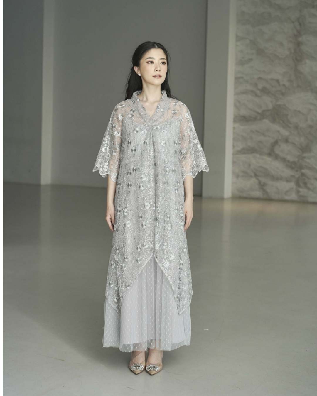 Vienna dress in Grey