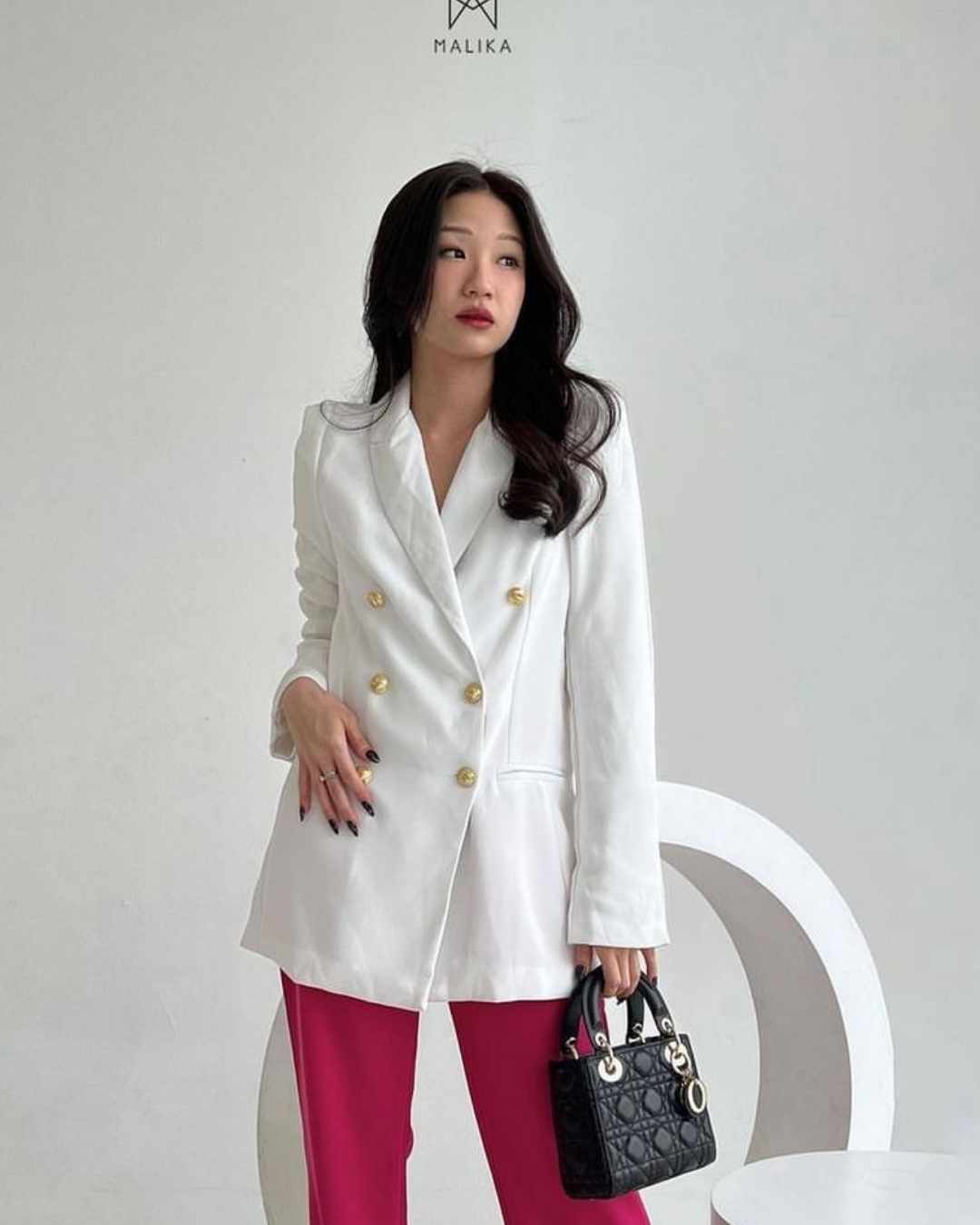 Lenon Blazer in White