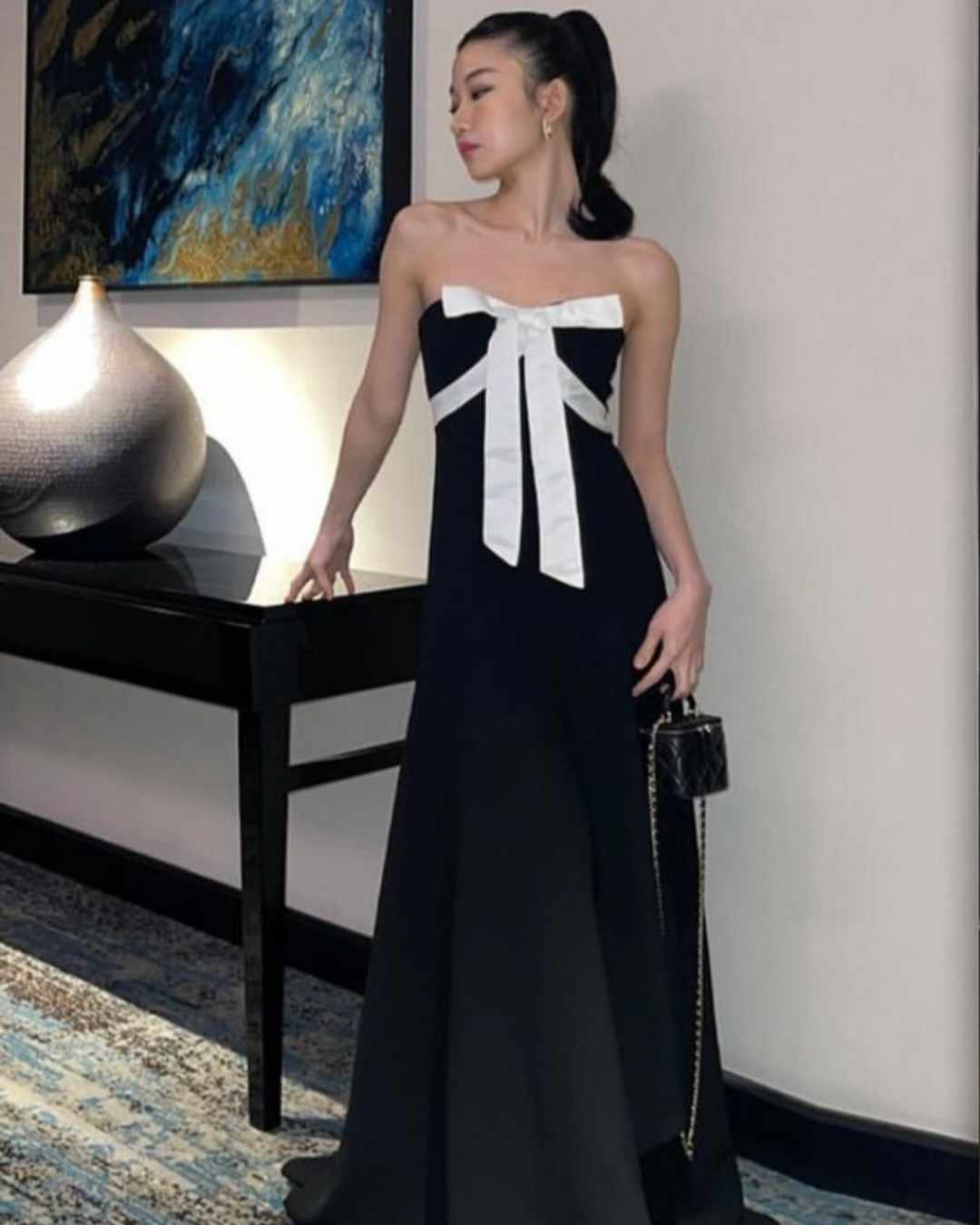 Inaya dress in Black