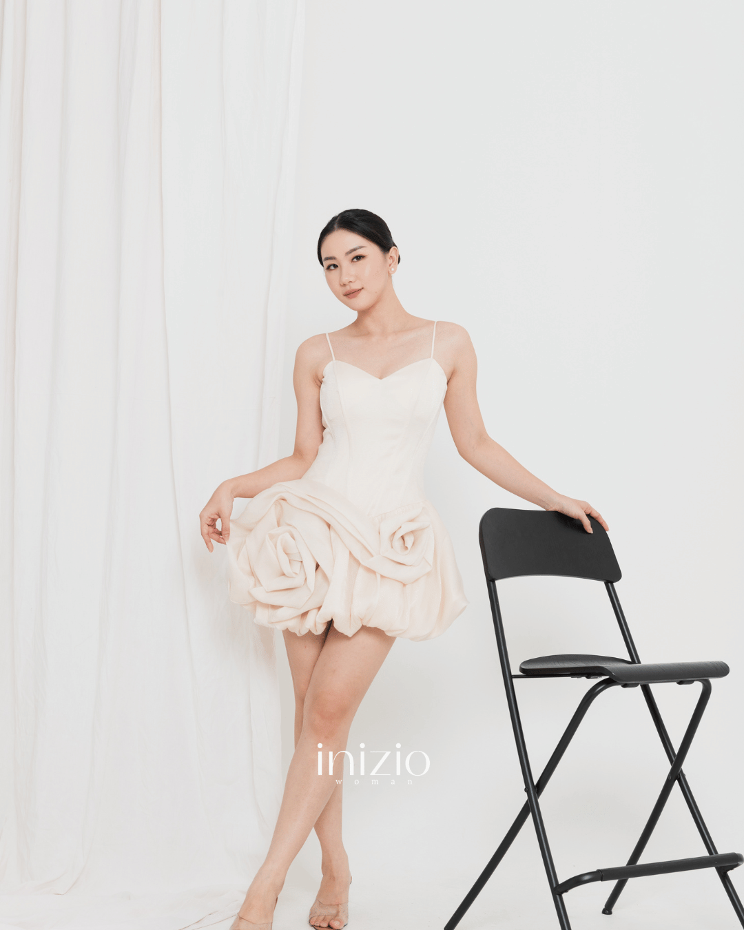 Alicia mini dress in cream