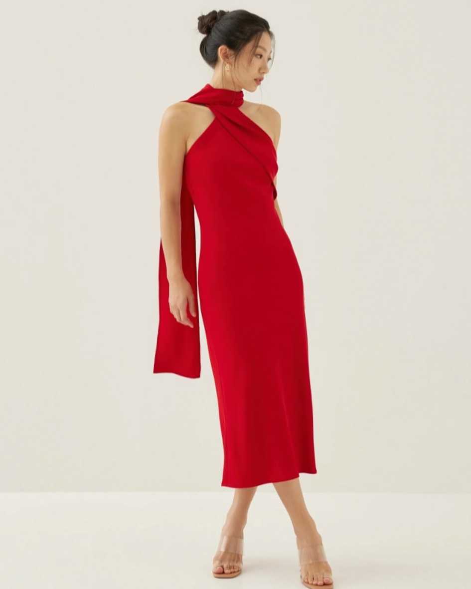 Sola Red dress