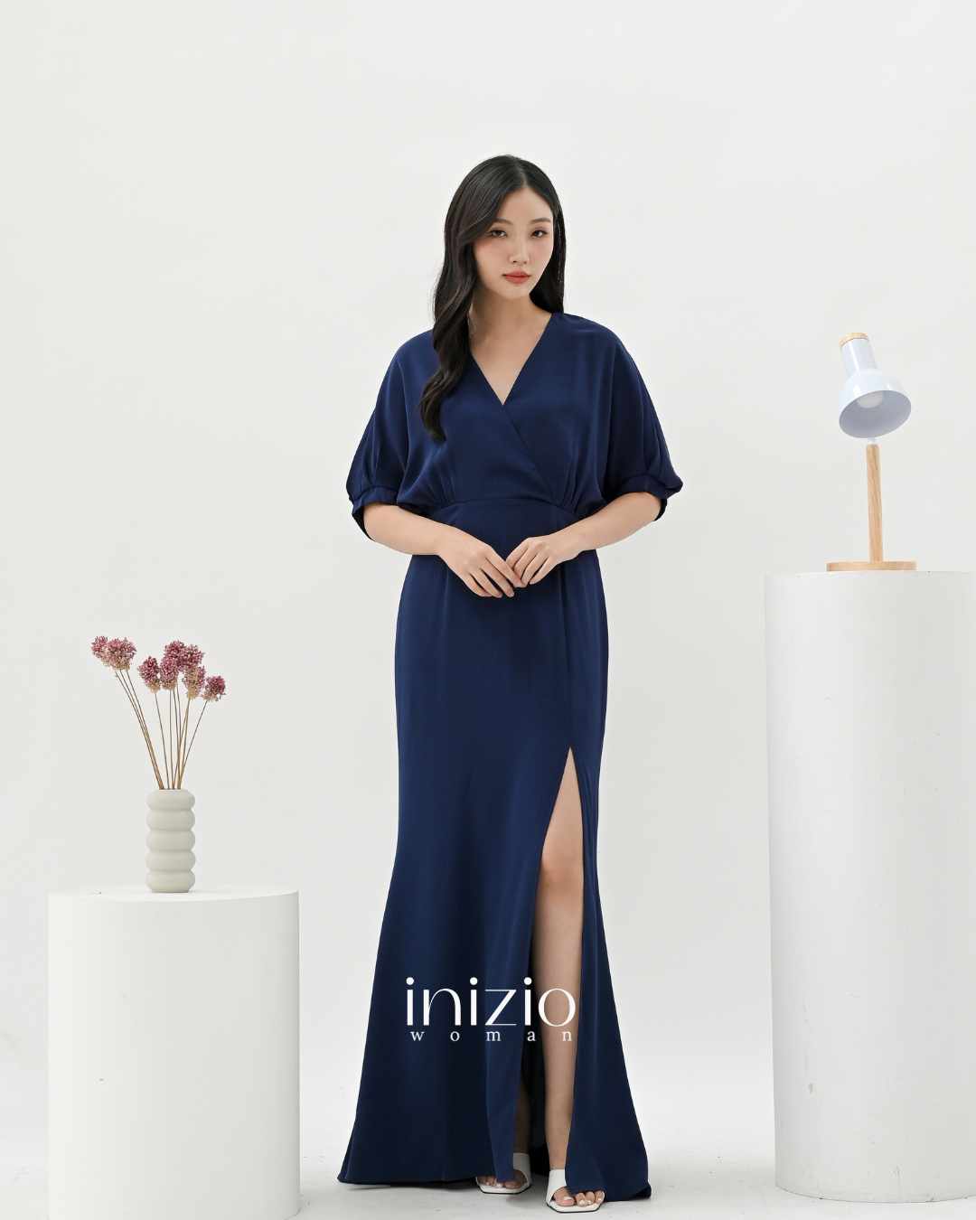 Hazel Maxi dress in Navy