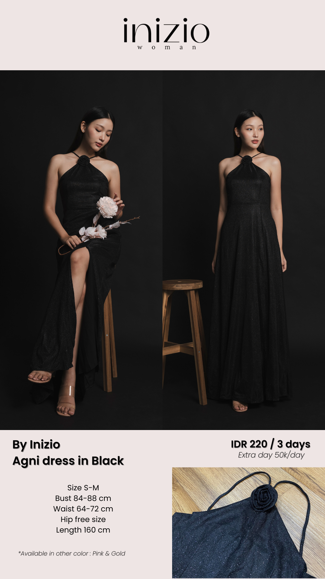Agni In Black in Sale